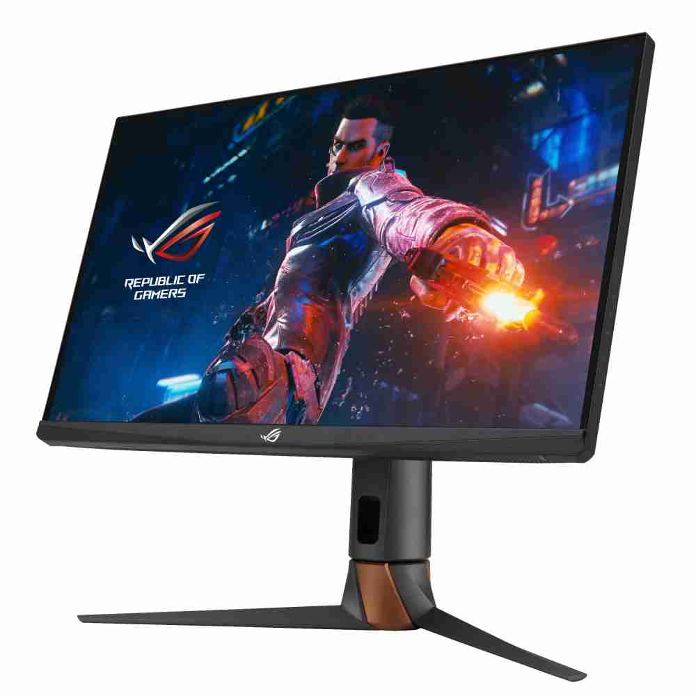 华硕ASUS ROG Swift 360Hz PG27AQN，，，，采用william威廉中文官网全新可支持ULMB2技术的高阶电竞显示器，，，为电竞玩家打造突破以往的急速游戏体验。。。（图片来源：ASUS提供）