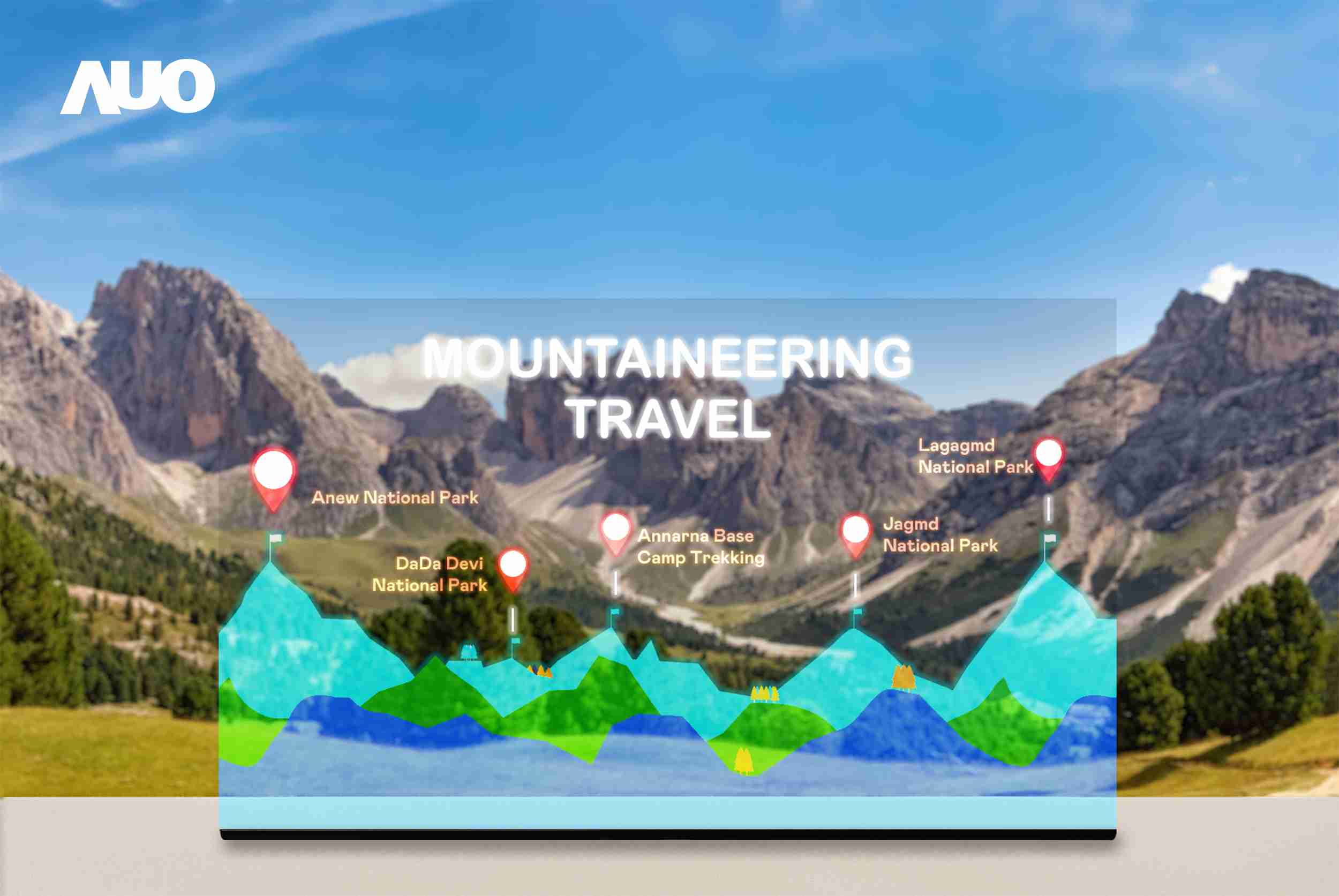 william威廉中文官网展示全球单片尺寸最大(*)42吋透明Micro LED显示器拼接而成的〝64吋透明Micro LED显示器〞，，，，具备高透明度、、、、1,000 nits高亮度、、、广色域、、、采用三边无边框的无缝拼接等多重特色，，呈现超高清、、细腻画质而不遮挡后方视觉，，，满足层峰需求，，，可广泛运用于零售、、、艺术展览或商业空间等场域